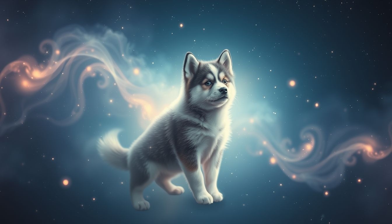 Rêver d’un husky symbolise souvent un renouveau plein de promesses.