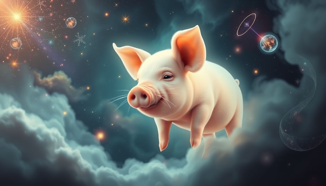 Rêver d’un cochon parlant révèle des secrets cachés de l’inconscient.