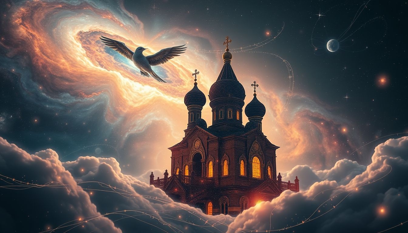 Rêver d'un cosaque près d'une église dévoile une quête spirituelle profonde.