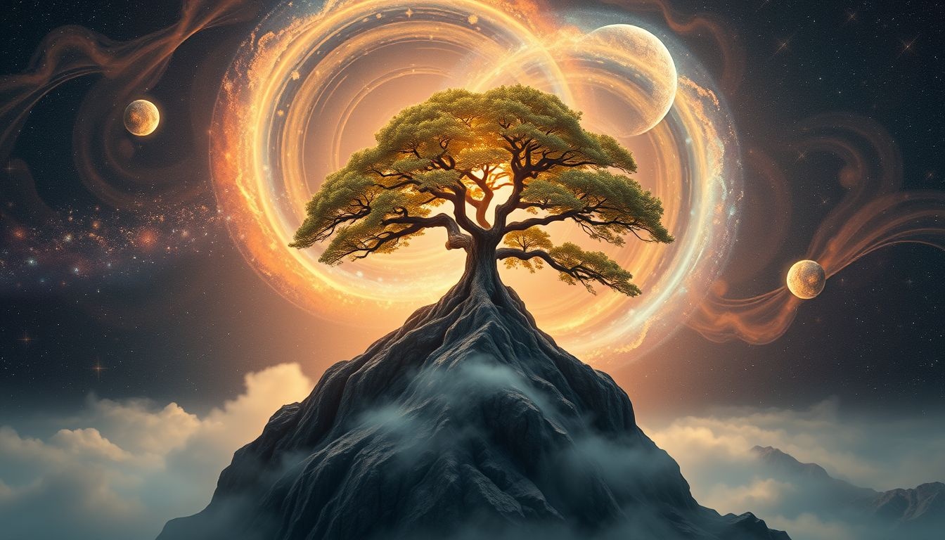 Rêver d’un frêne en montagne symbolise ambition et clarté d’esprit.