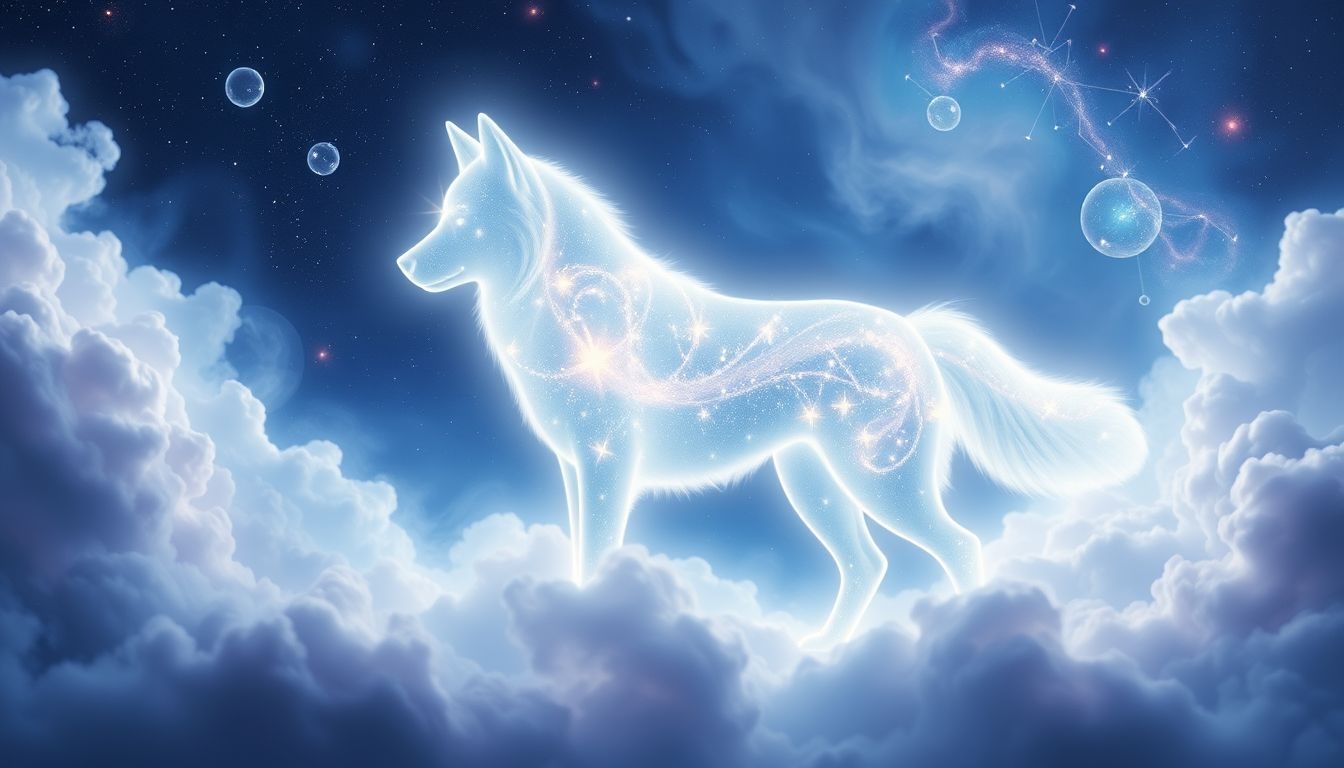 Rêver d'un husky symbolise souvent loyauté et force intérieure.