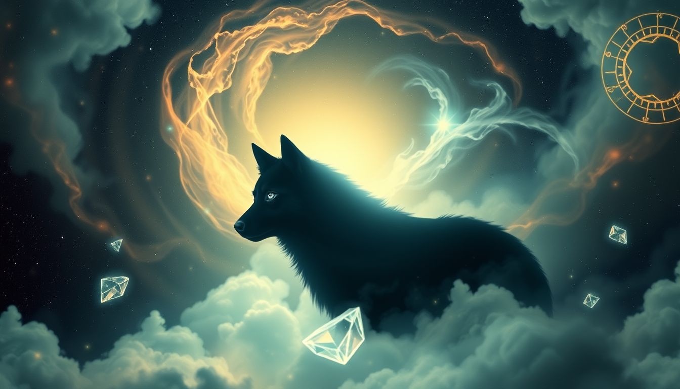 Rêver d’un husky noir révèle des secrets intérieurs cachés.