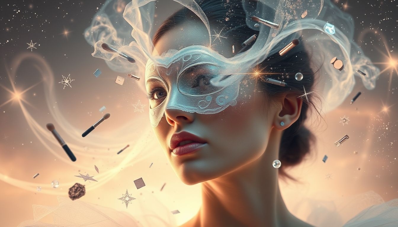 Rêver de maquillage de ballet symbolise métamorphose et identité cachée.
