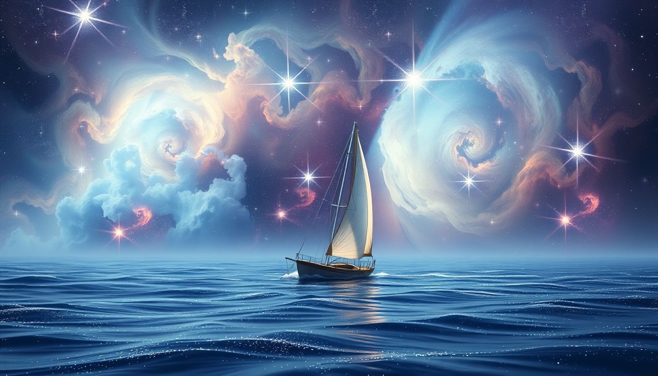 Rêver d’un navigateur en mer symbolise quête d’indépendance intérieure profonde.