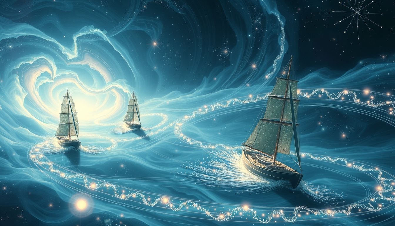 Rêver d’un navigateur en course symbolise défi et détermination intense.