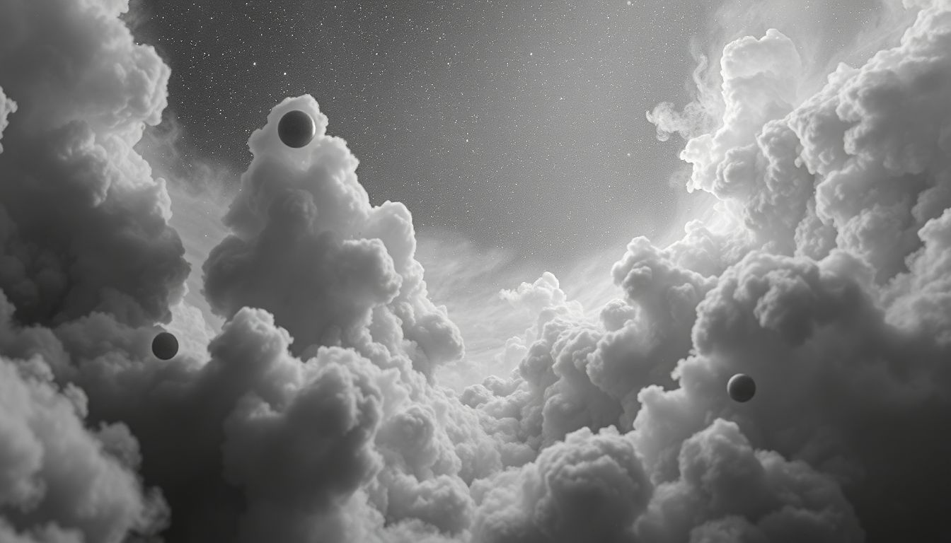 Rêver d’un panorama en noir et blanc traduit une émotion figée.