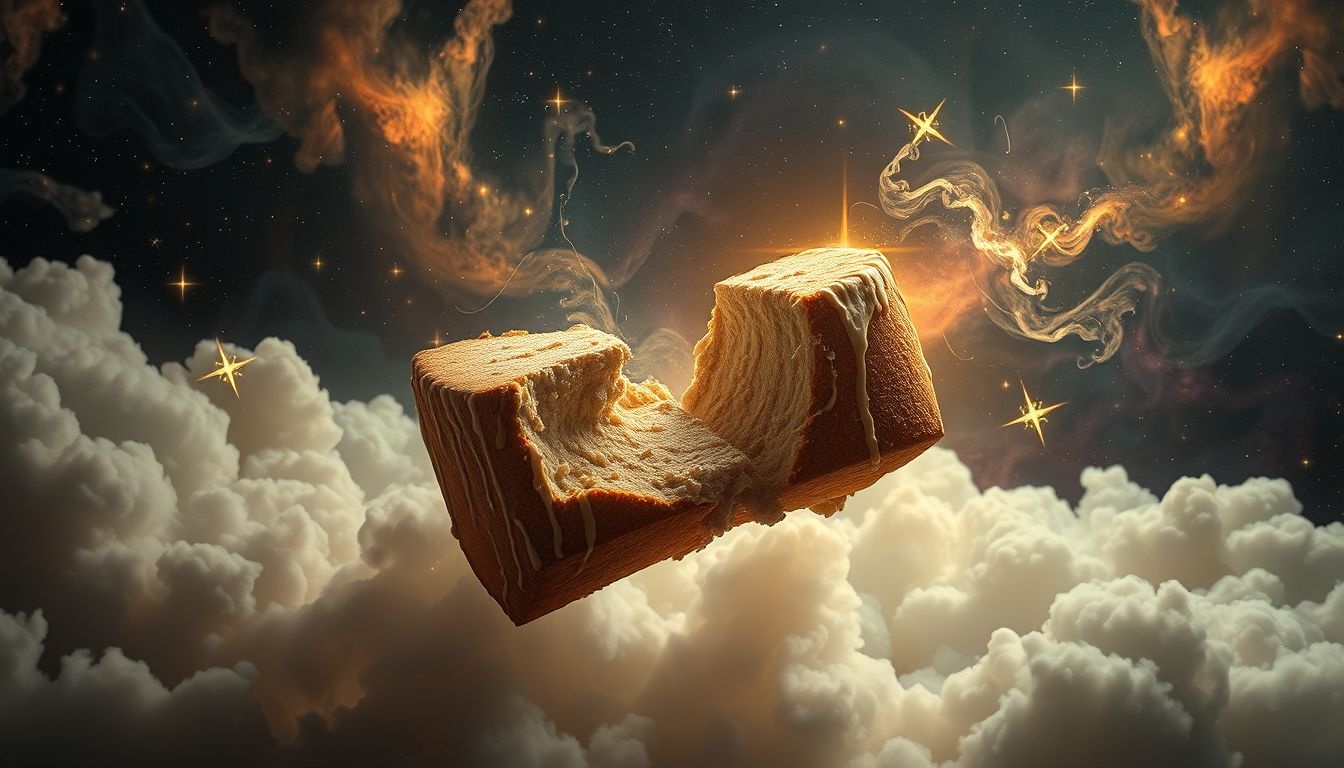 Rêver d'un quatre-quarts rassis révèle déceptions et occasions perdues.