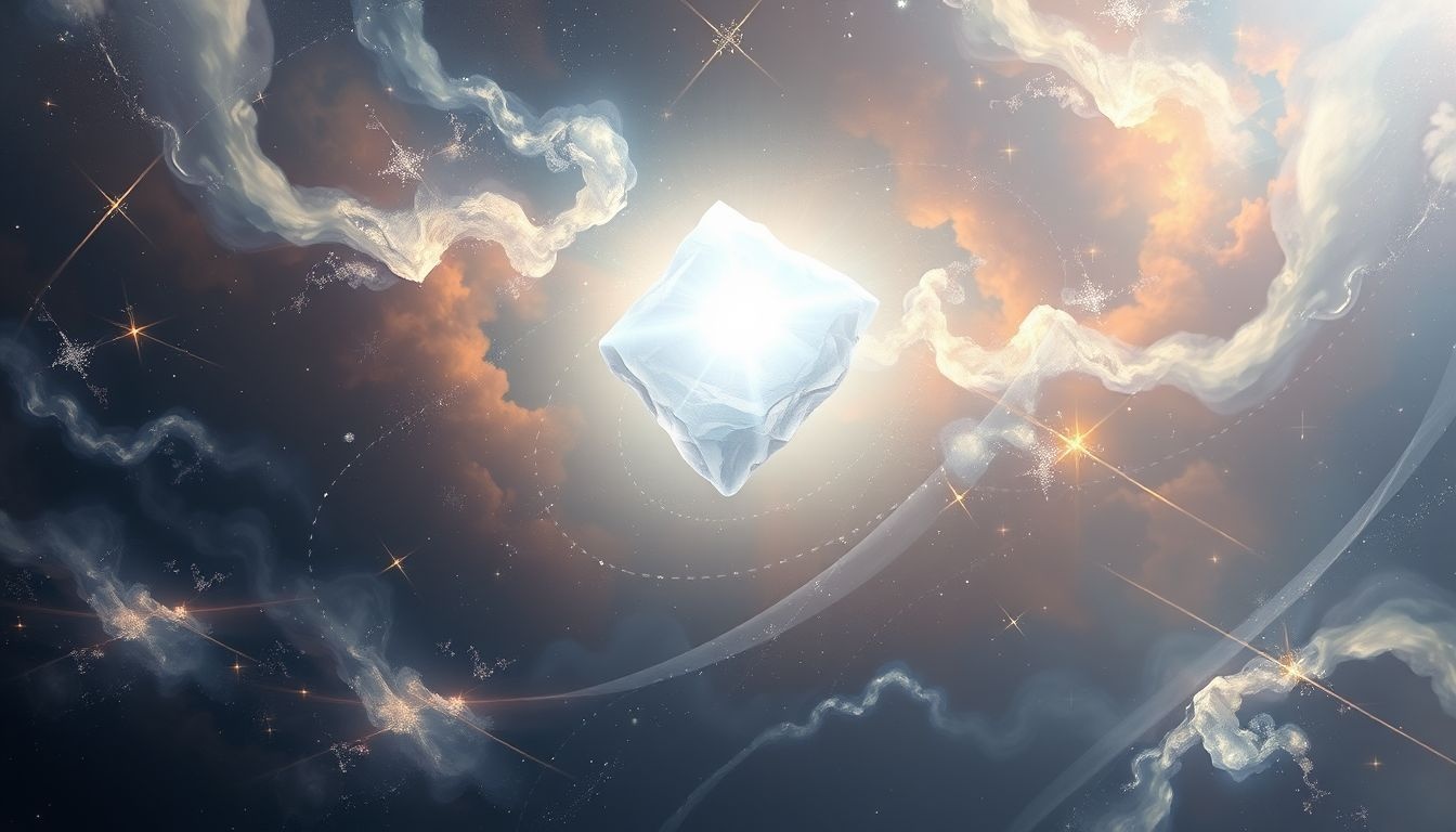 Rêver d’un silex blanc symbolise souvent un renouveau spirituel profond.