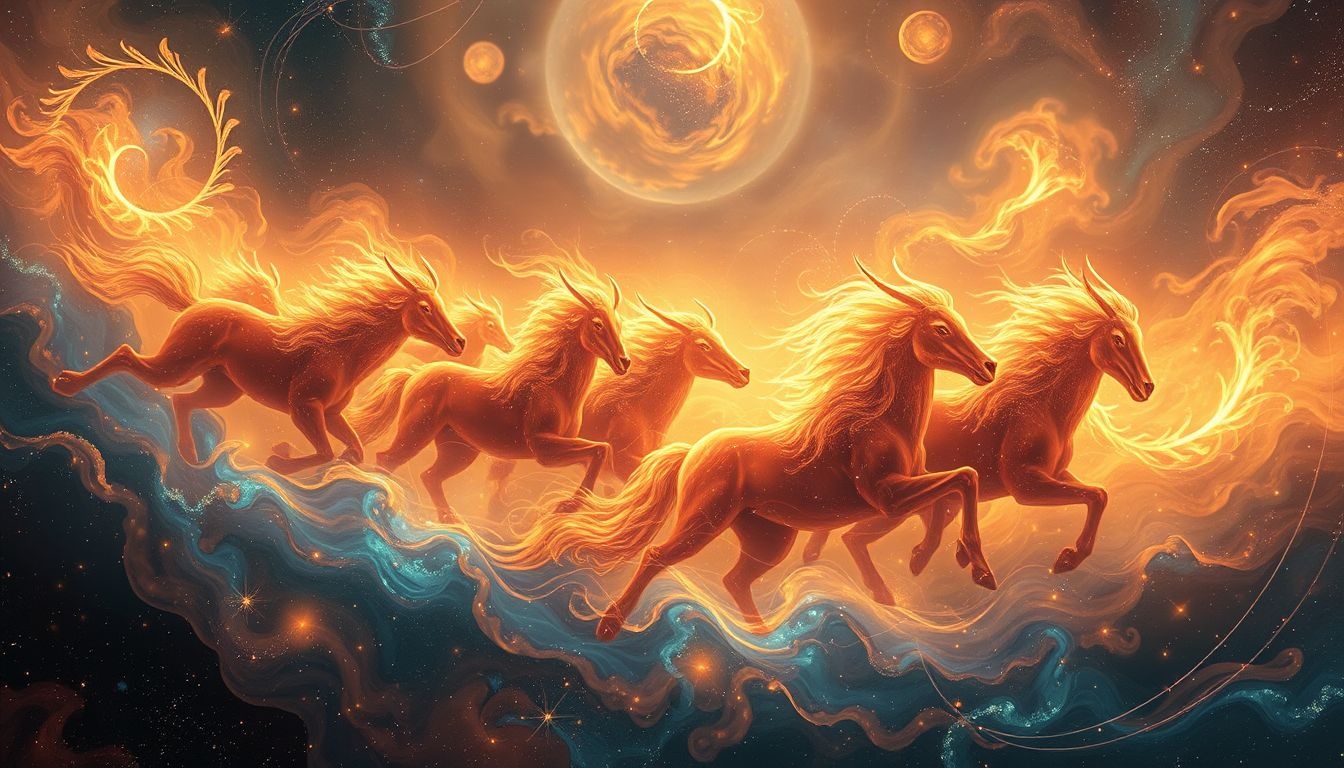 Rêver d’un troupeau reflète des émotions intenses comme joie ou peur.