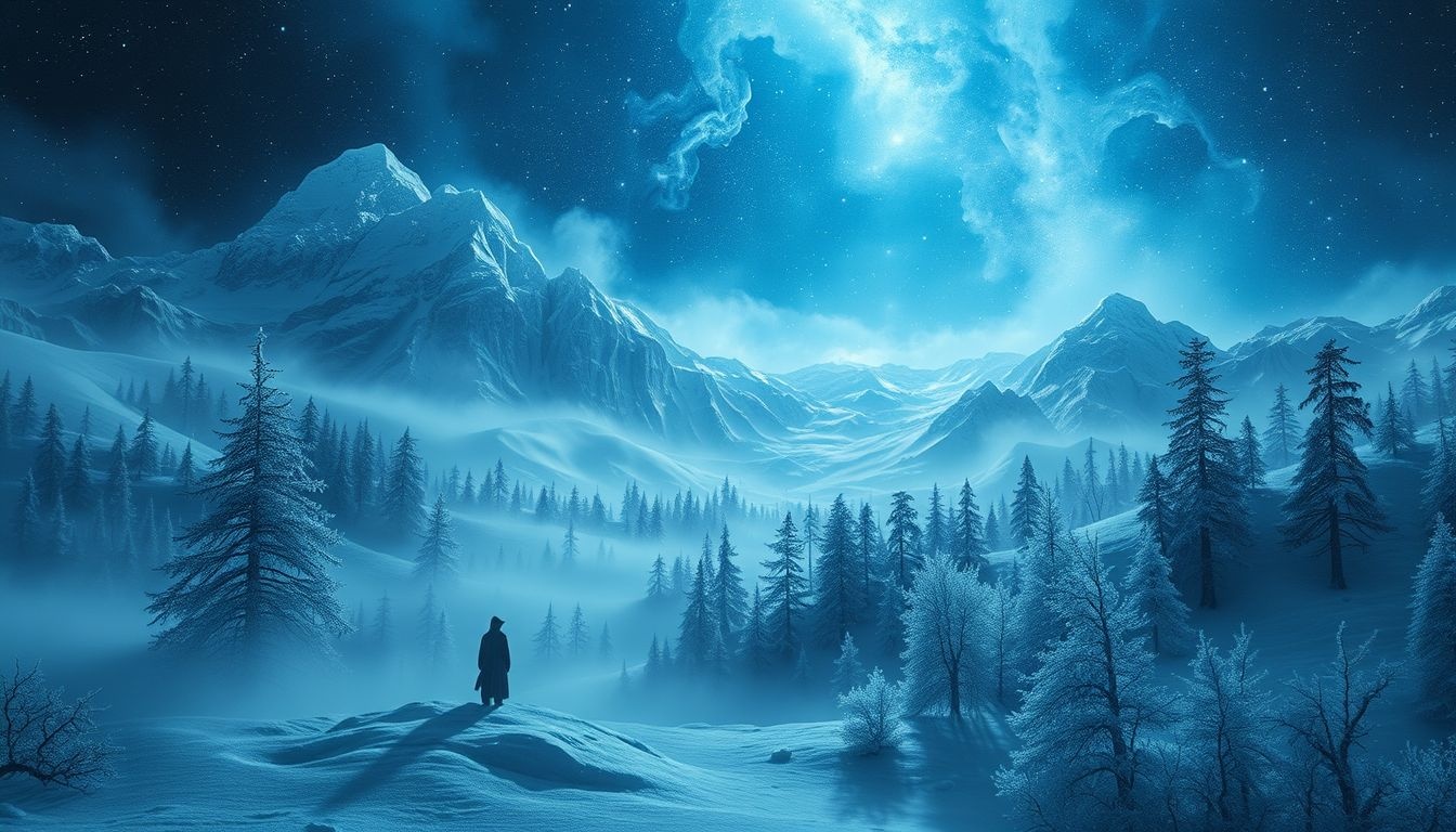 Rêver du nord en hiver symbolise souvent quête intérieure et isolement.