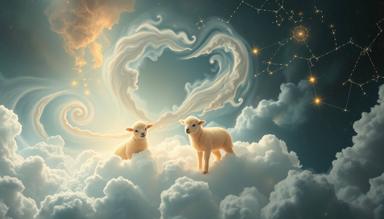 Rêver d’agneaux symbolise la fertilité et un nouvel espoir.