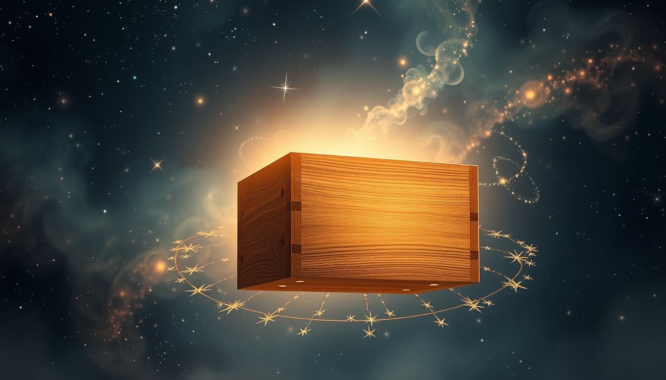 Rêver d'une boîte en bois symbolise authenticité et simplicité profonde.