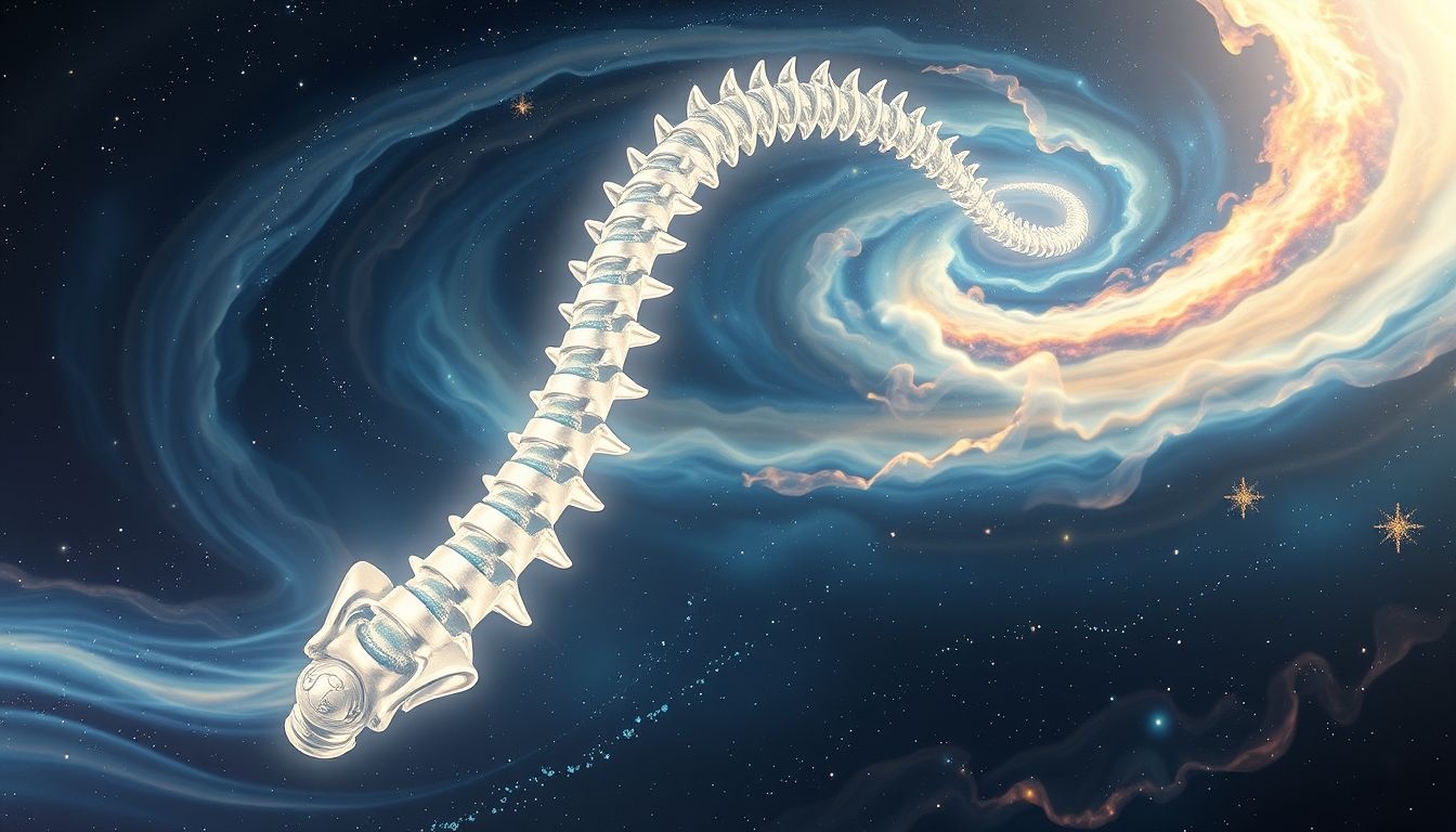 Rêver d’une colonne vertébrale en acier symbolise une force intérieure inébranlable.