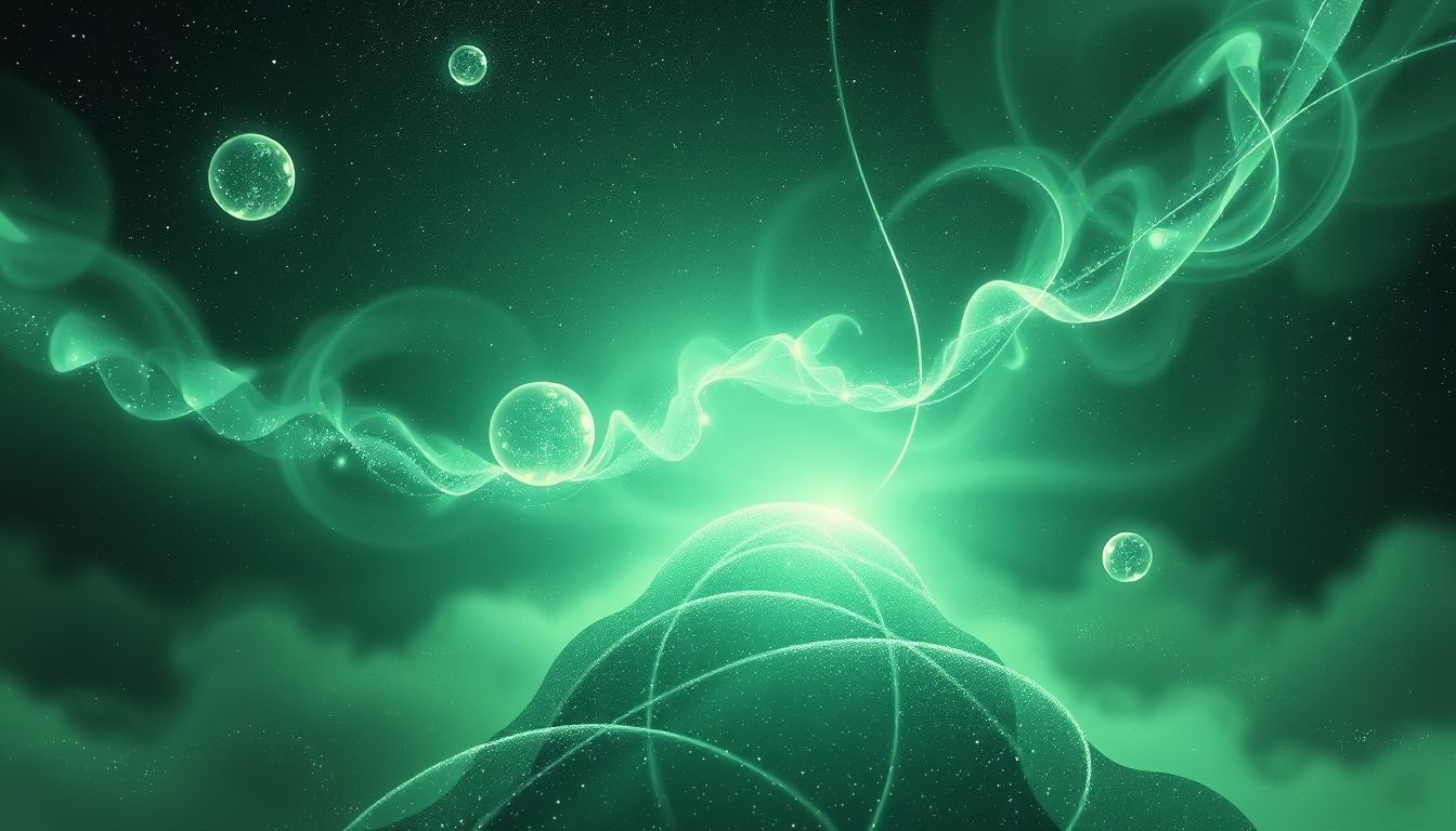 Rêver d’une lumière verte symbolise souvent espoir et renouveau intérieur.