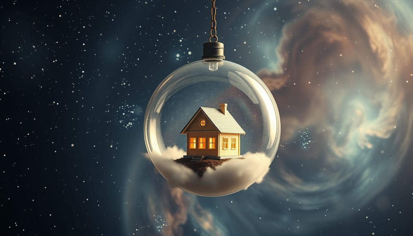 Rêver d'une maison trop petite symbolise un sentiment d'étouffement intérieur.
