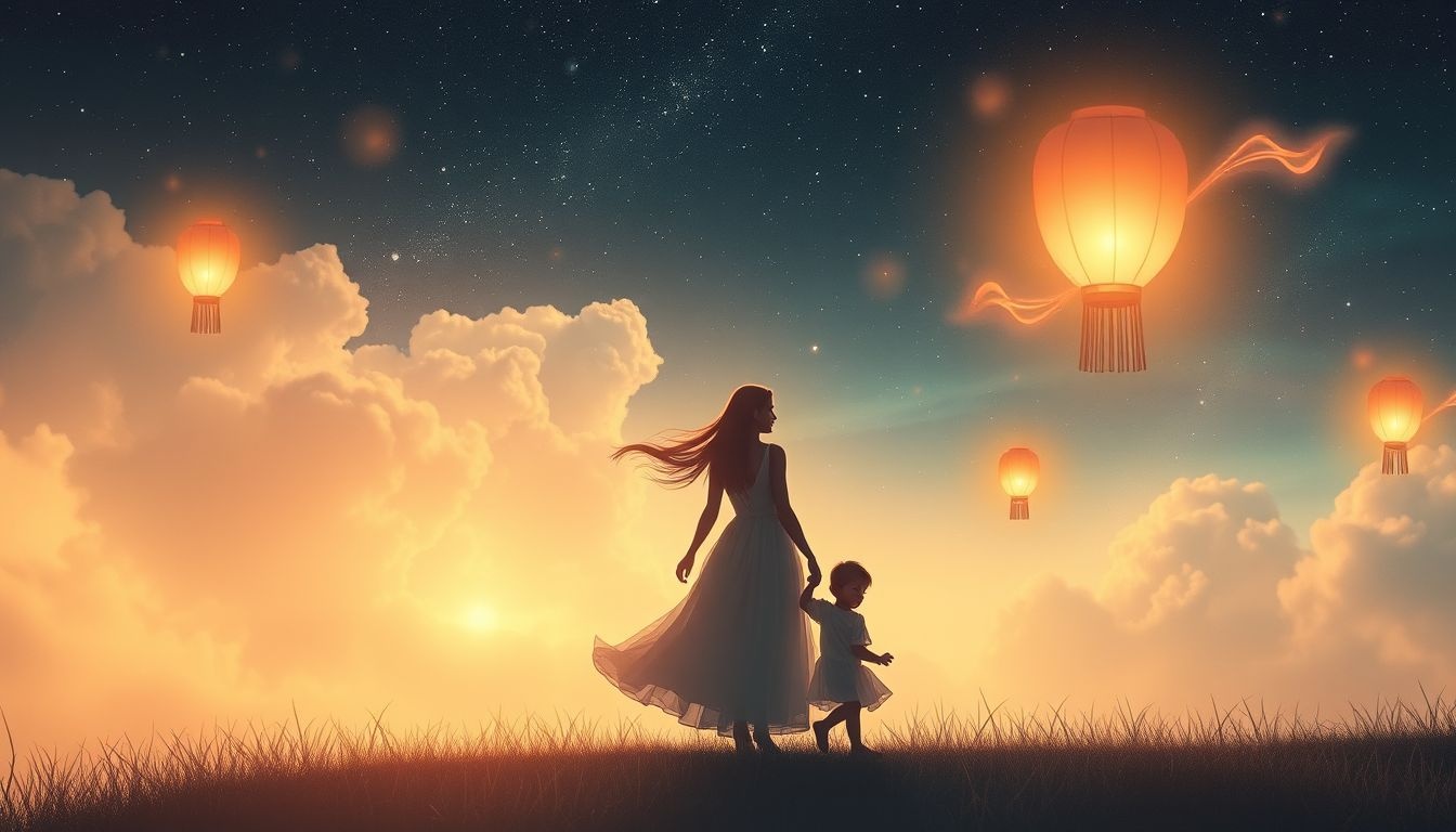 Rêver d'une nounou en promenade symbolise l'envie d'évasion.