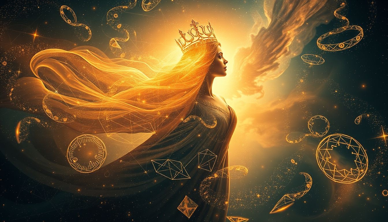 Rêver d’une reine moderne symbolise pouvoir et transformation personnelle profonde.