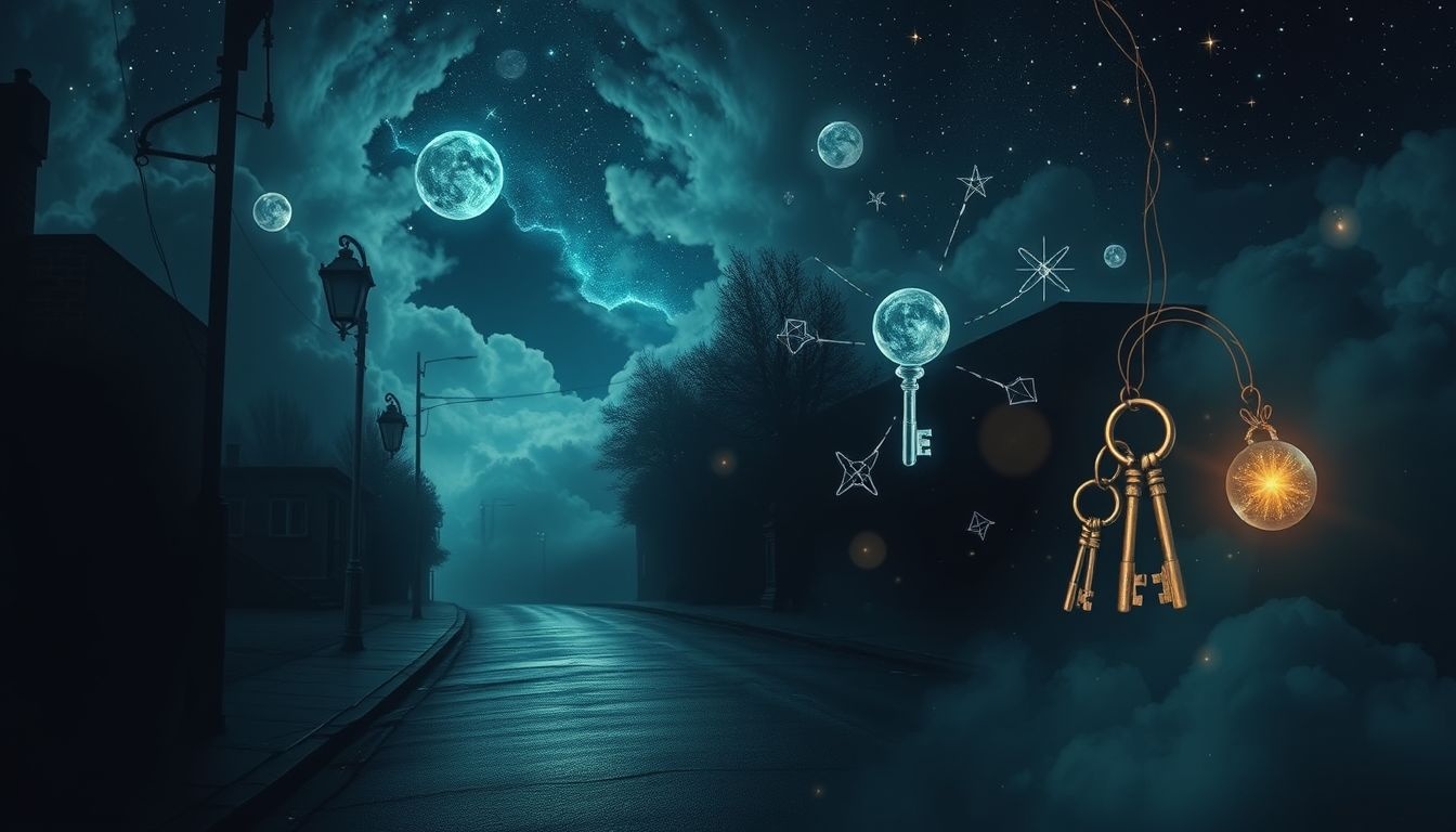 Rêver d’une rue obscure révèle souvent des secrets enfouis personnels.