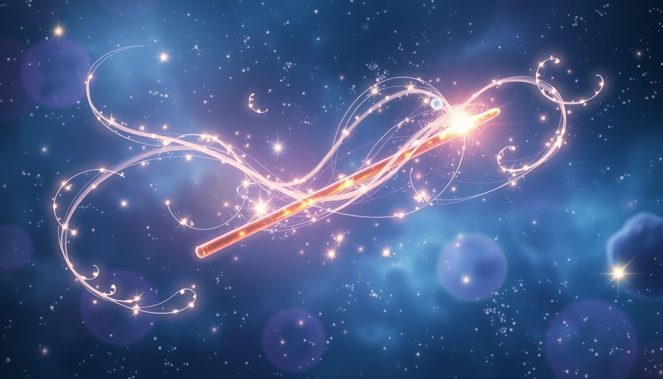 Rêver de baguettes magiques symbolise pouvoir et transformation intérieure.