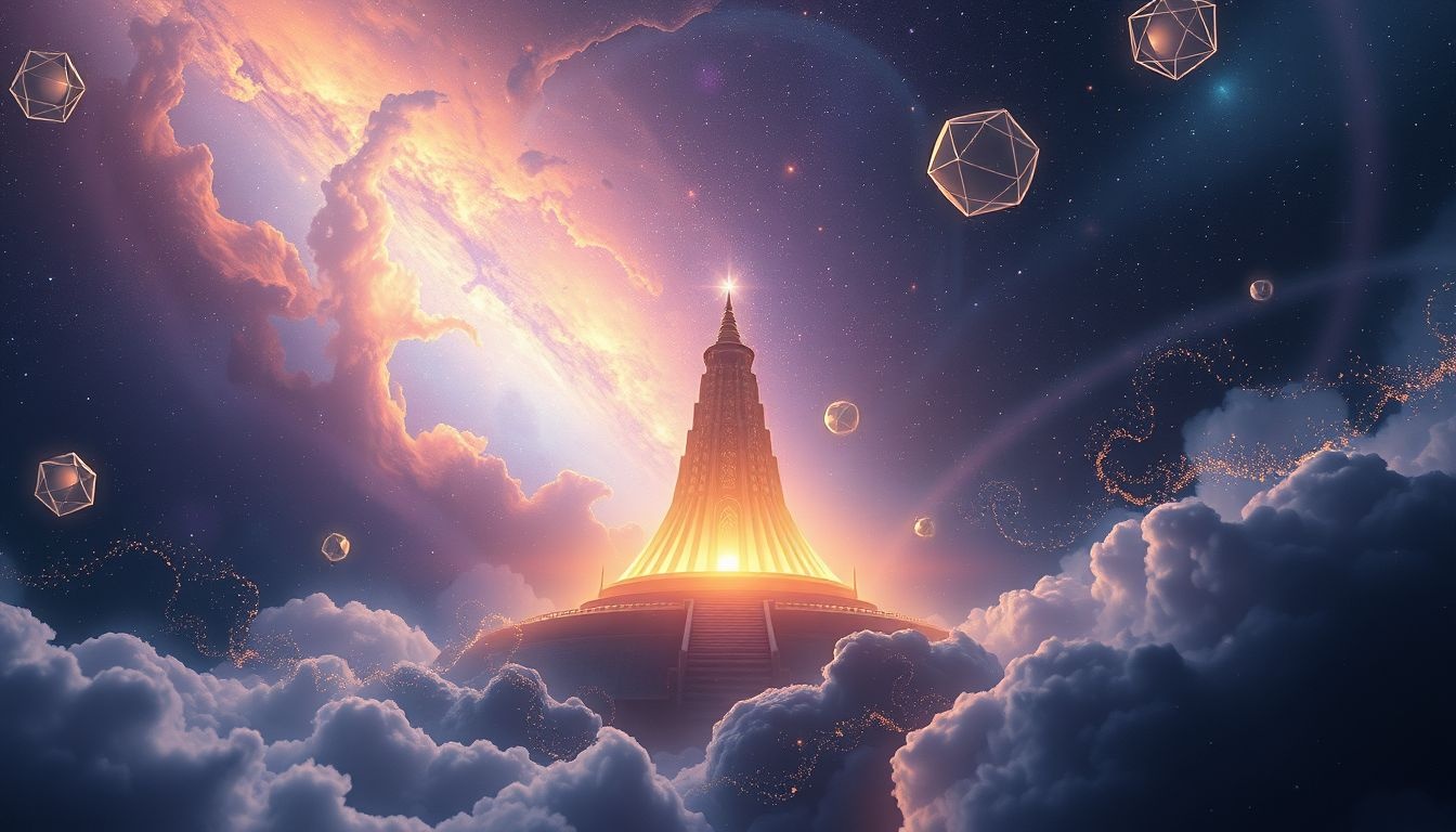 Rêver de construire un temple symbolise la quête de spiritualité profonde.