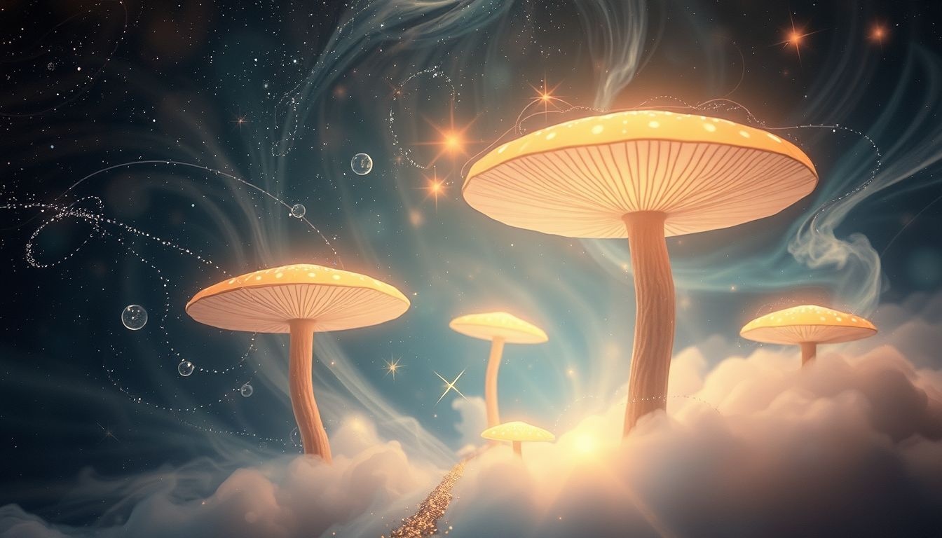 Rêver de cueillir des champignons révèle intuition et mystères cachés.