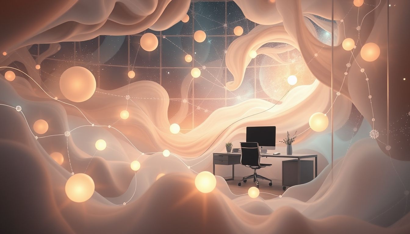 Rêver de décorer un bureau révèle un désir d'harmonie personnelle.