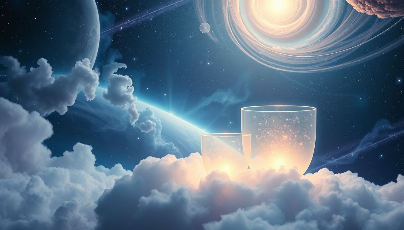 Rêver de tasses géantes symbolise des émotions amplifiées et puissantes.