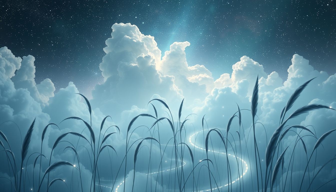 Rêver de joncs symbolise le voyage intérieur vers la découverte.