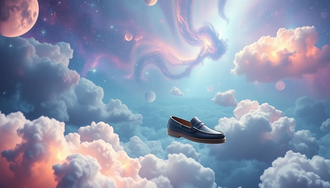 Rêver de loafers cachés symbolise des secrets ou opportunités dissimulées.