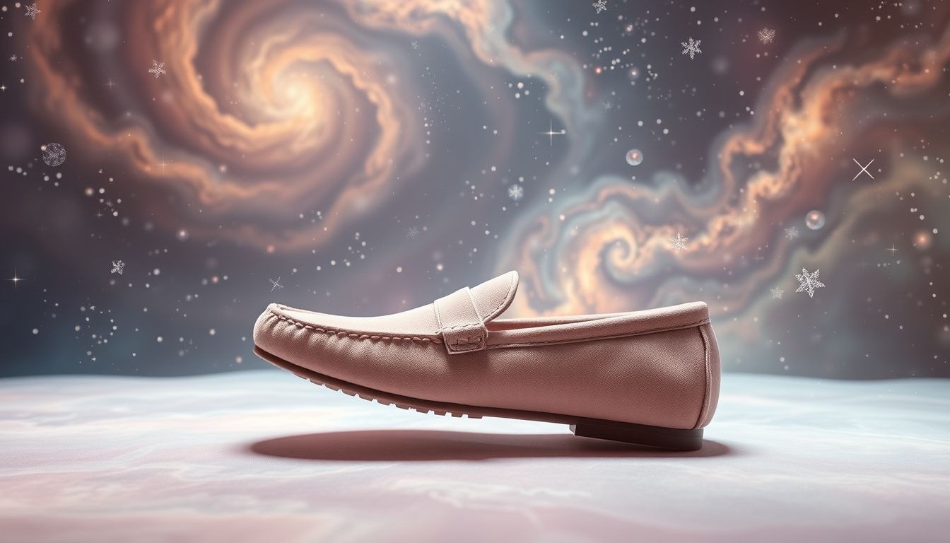Rêver de loafers en daim symbolise élégance et confort intérieur.