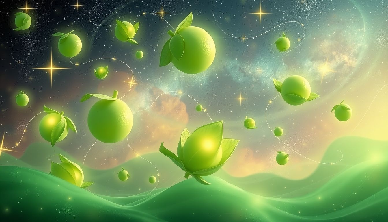 Rêver de nourriture verte symbolise souvent santé et renouveau.