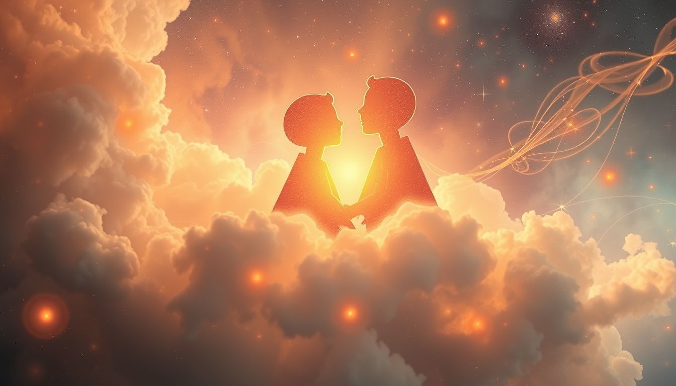 Rêver de parents amoureux symbolise souvent unité et équilibre familial.