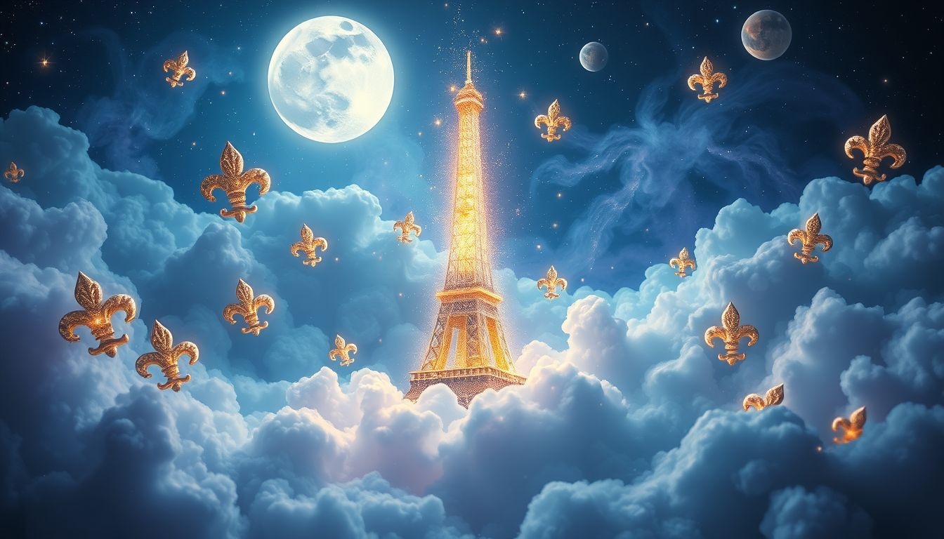 Rêver de France symbolise souvent le romantisme et la passion intérieure.