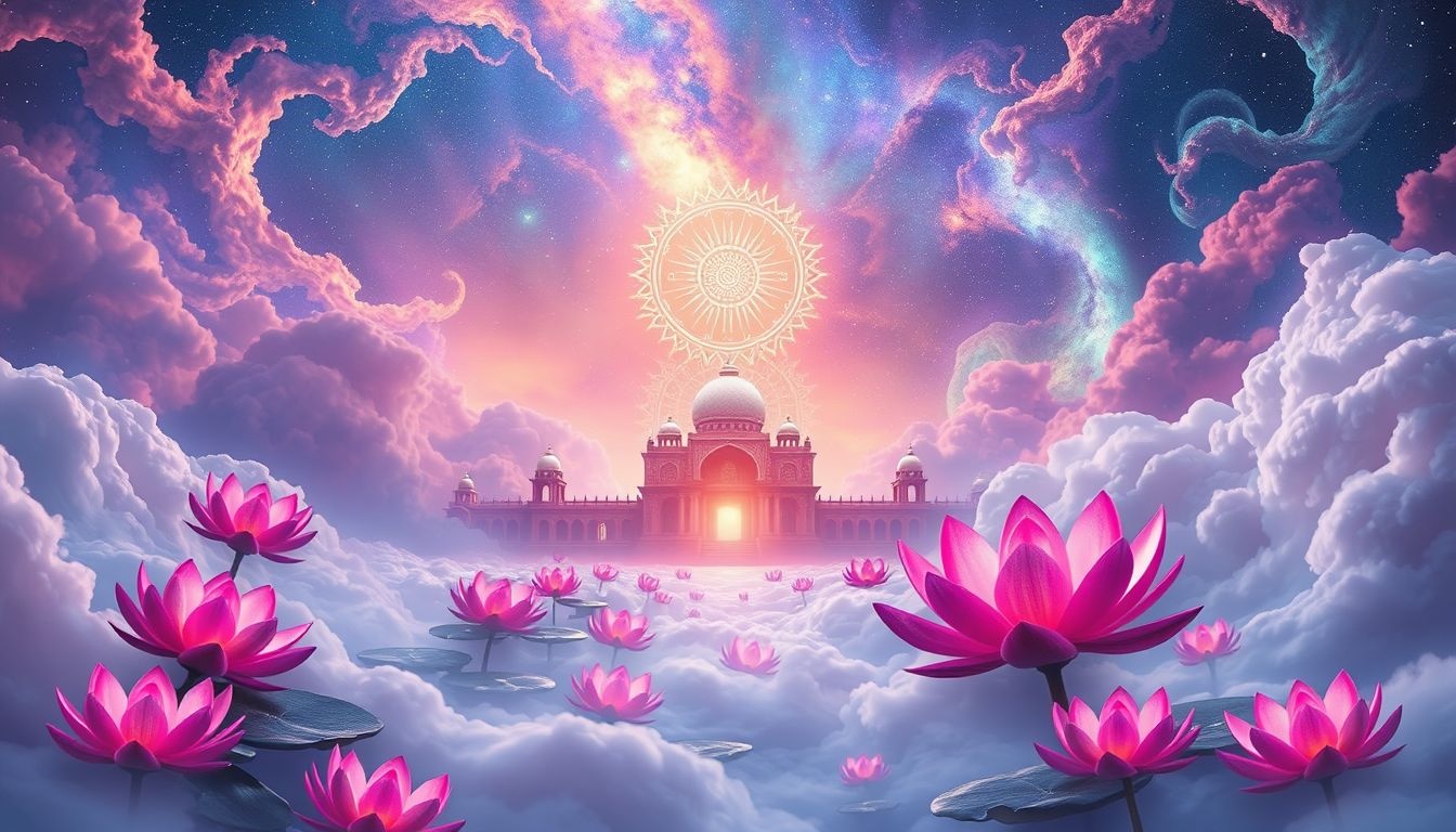 Rêver de l'Inde symbolise souvent une quête spirituelle profonde.