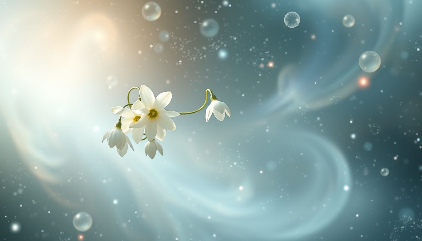 Rêver de perce-neiges blancs symbolise la pureté et innocence intérieure.