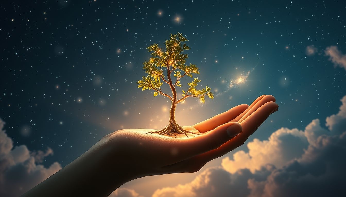 Rêver de planter un frêne symbolise l'espoir et la croissance personnelle.