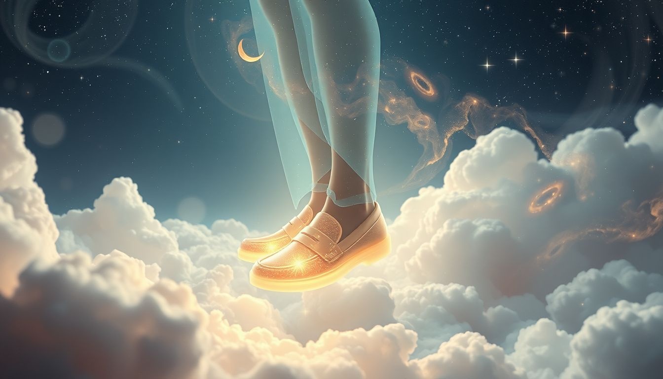 Rêver de loafers neufs symbolise un nouveau départ confiant.