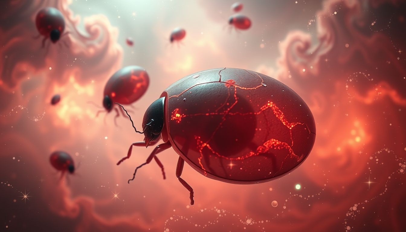 Rêver de punaises de lit révèle souvent blessures émotionnelles profondes.