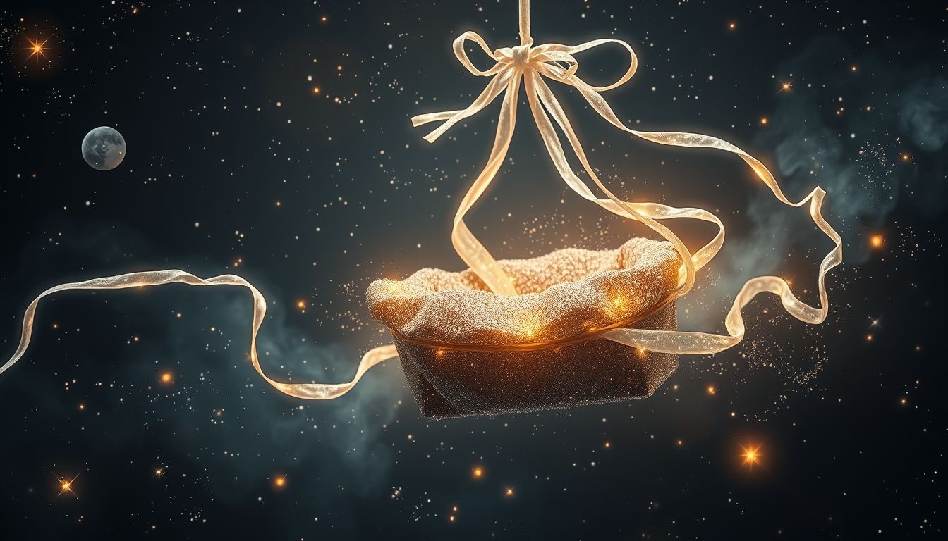Rêver d'une berce offerte symbolise souvent un nouveau départ apaisant.