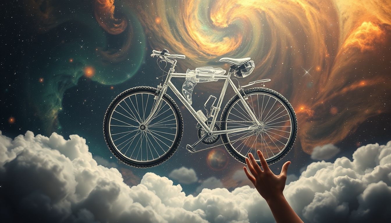 Rêver d’obstacles en vélo symbolise luttes et persévérance intérieure.