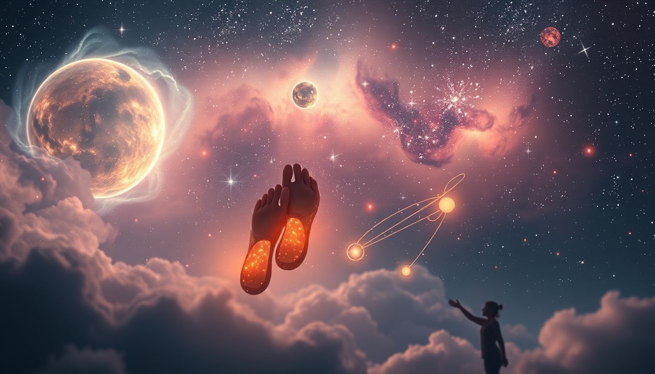 Rêver de donner ses chaussures symbolise un sacrifice altruiste profond.