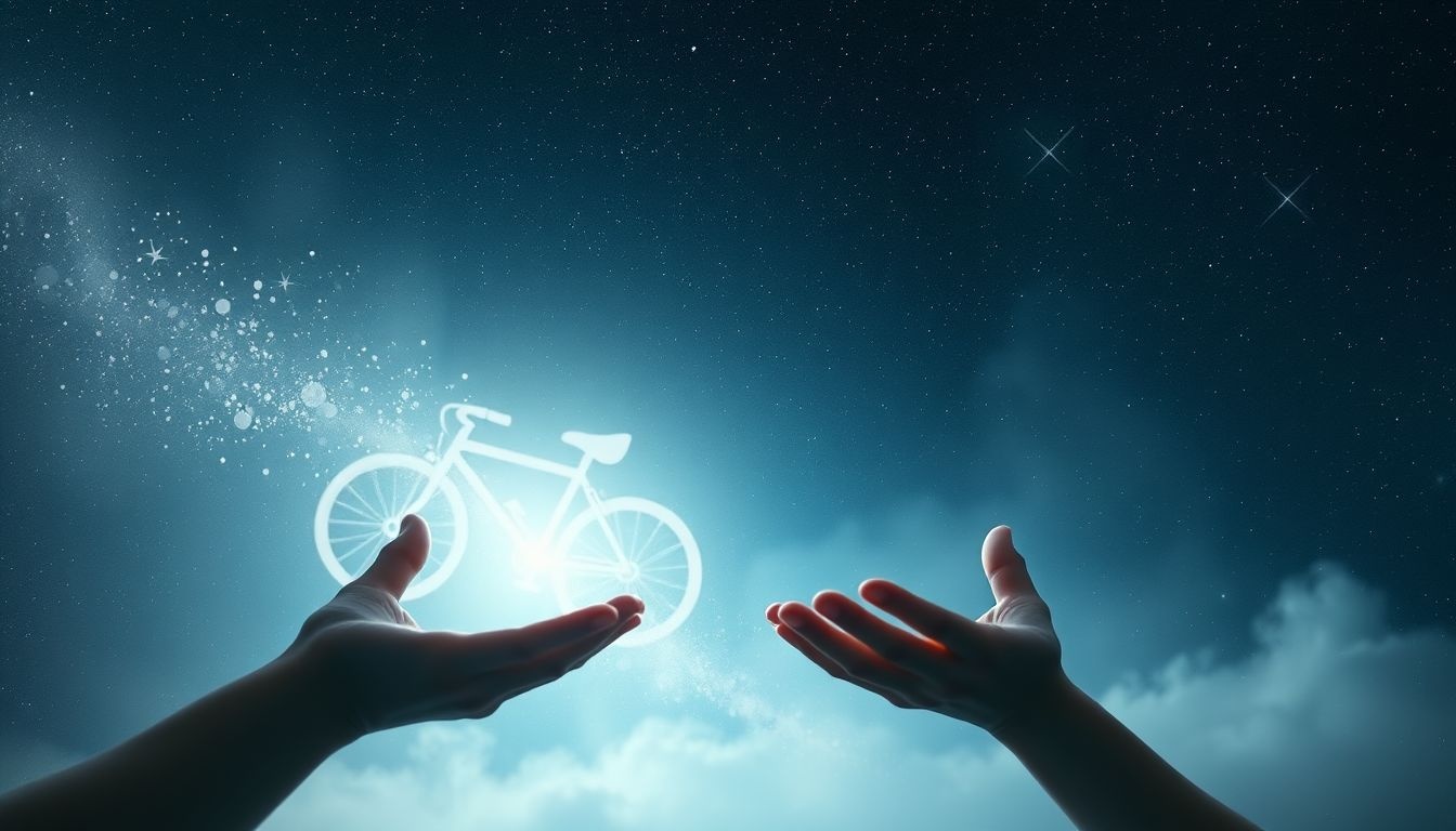 Rêver de vendre un vélo symbolise souvent l'abandon d'un projet.