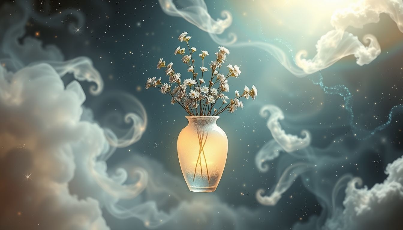 Rêver de verveine en vase symbolise paix intérieure et équilibre.