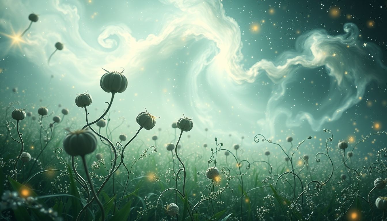 Rêver de vesce symbolise souvent fertilité et prospérité imminente.