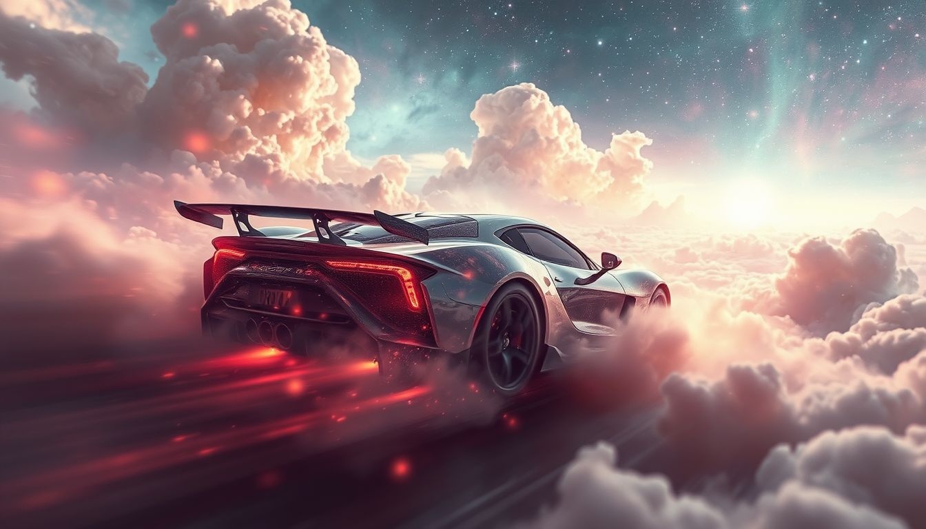 Rêver de voler une voiture de course symbolise une rébellion intérieure puissante.