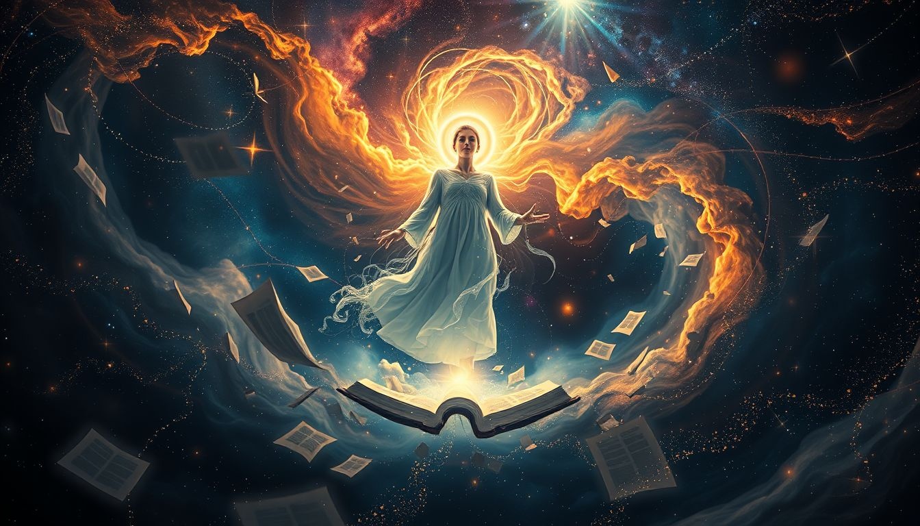 Rencontrer un auteur célèbre en rêve symbolise la créativité éveillée.