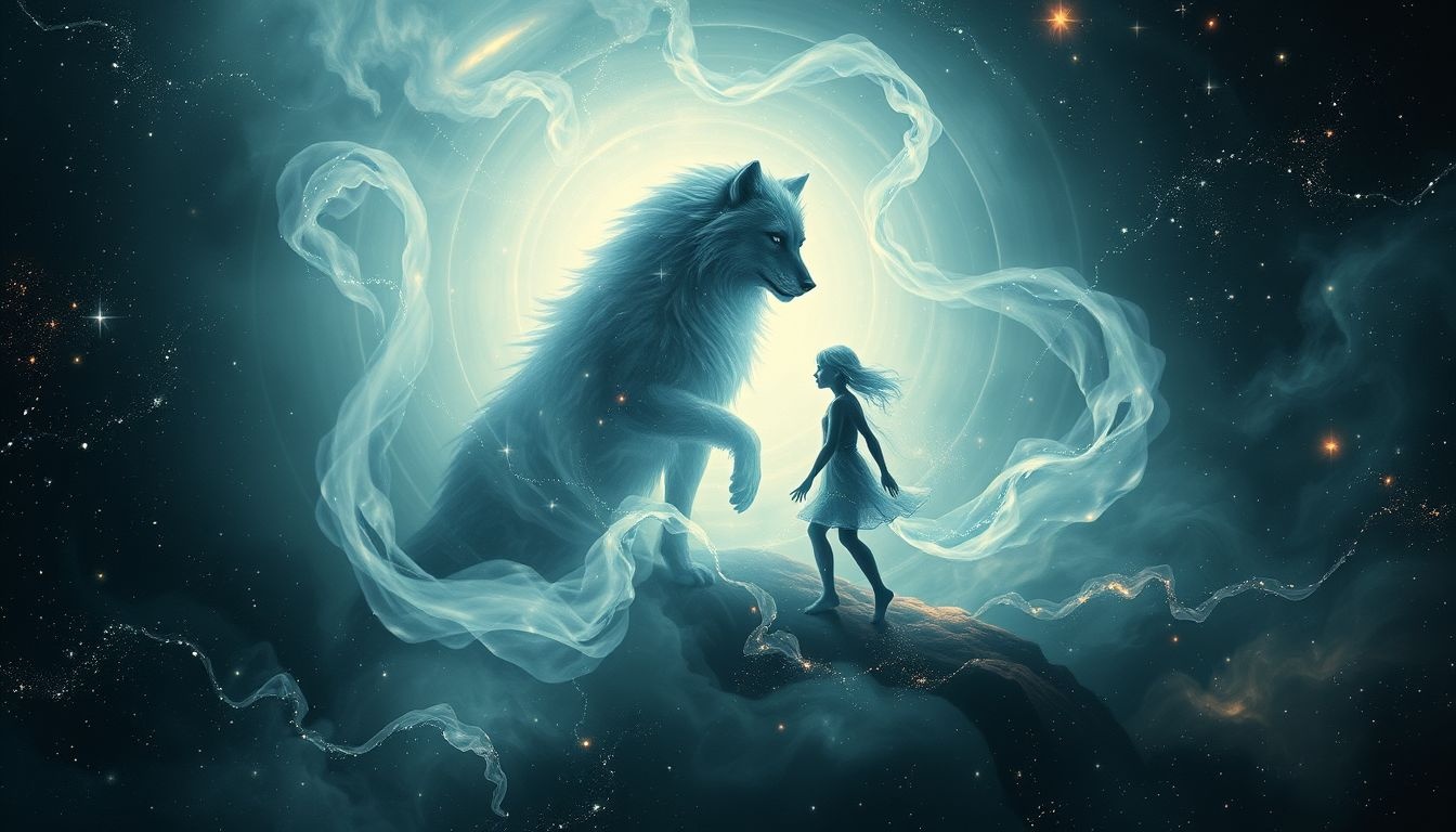 Rêver du loup révèle nos peurs profondes et instincts cachés.
