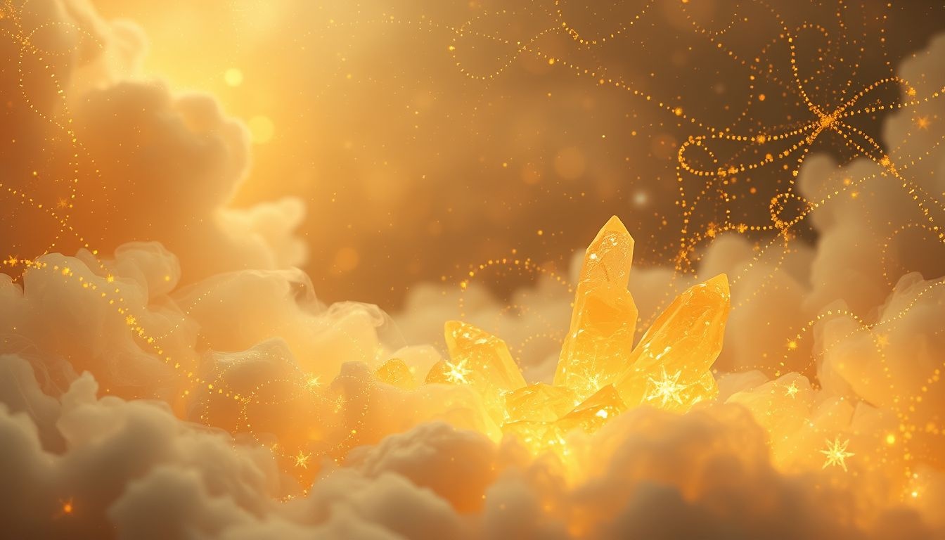 Le soufre symbolise souvent purification et processus de guérison intérieure.