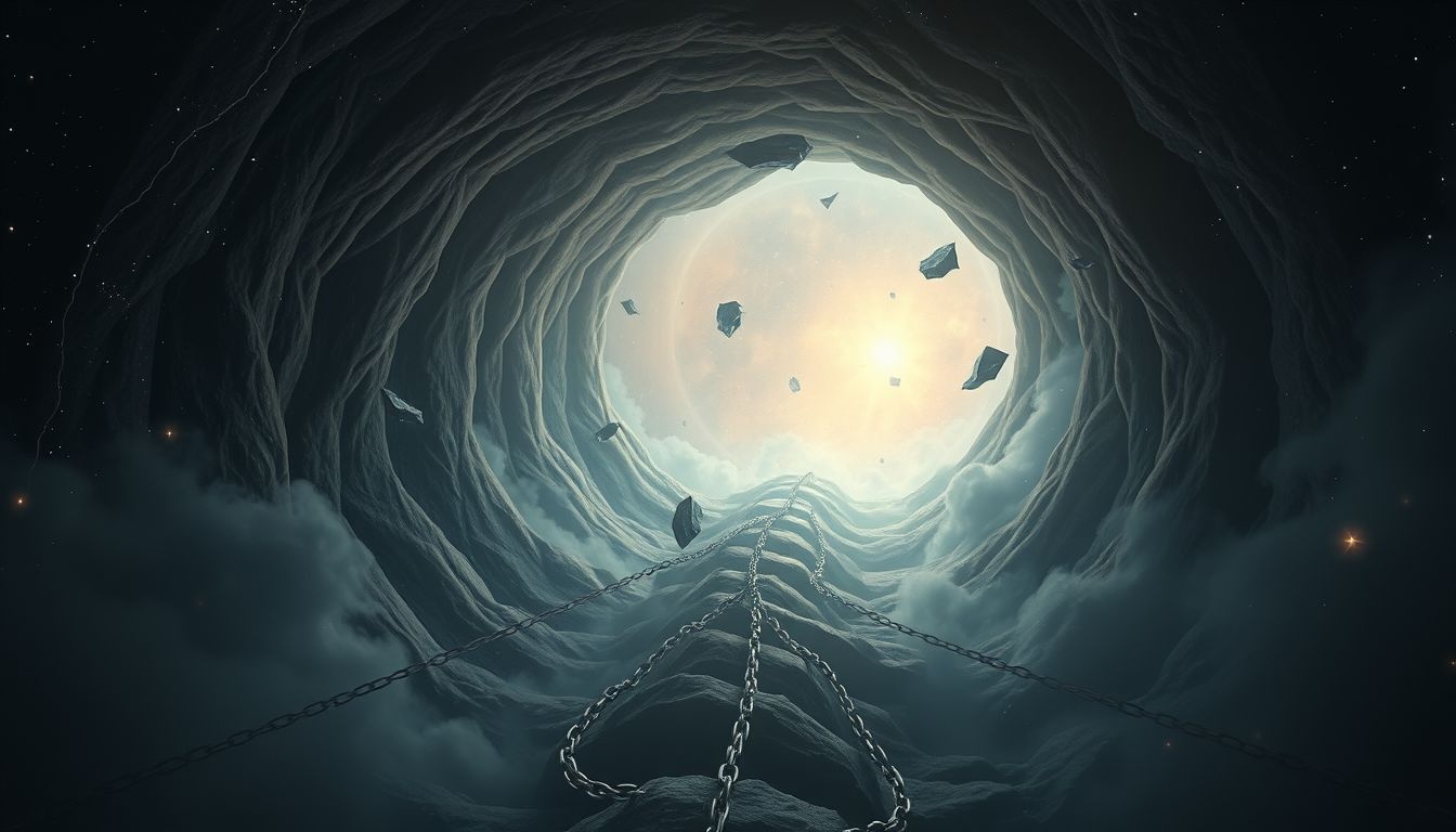 Rêver d’un tunnel symbolise souvent un sentiment d’enfermement et d’impuissance.