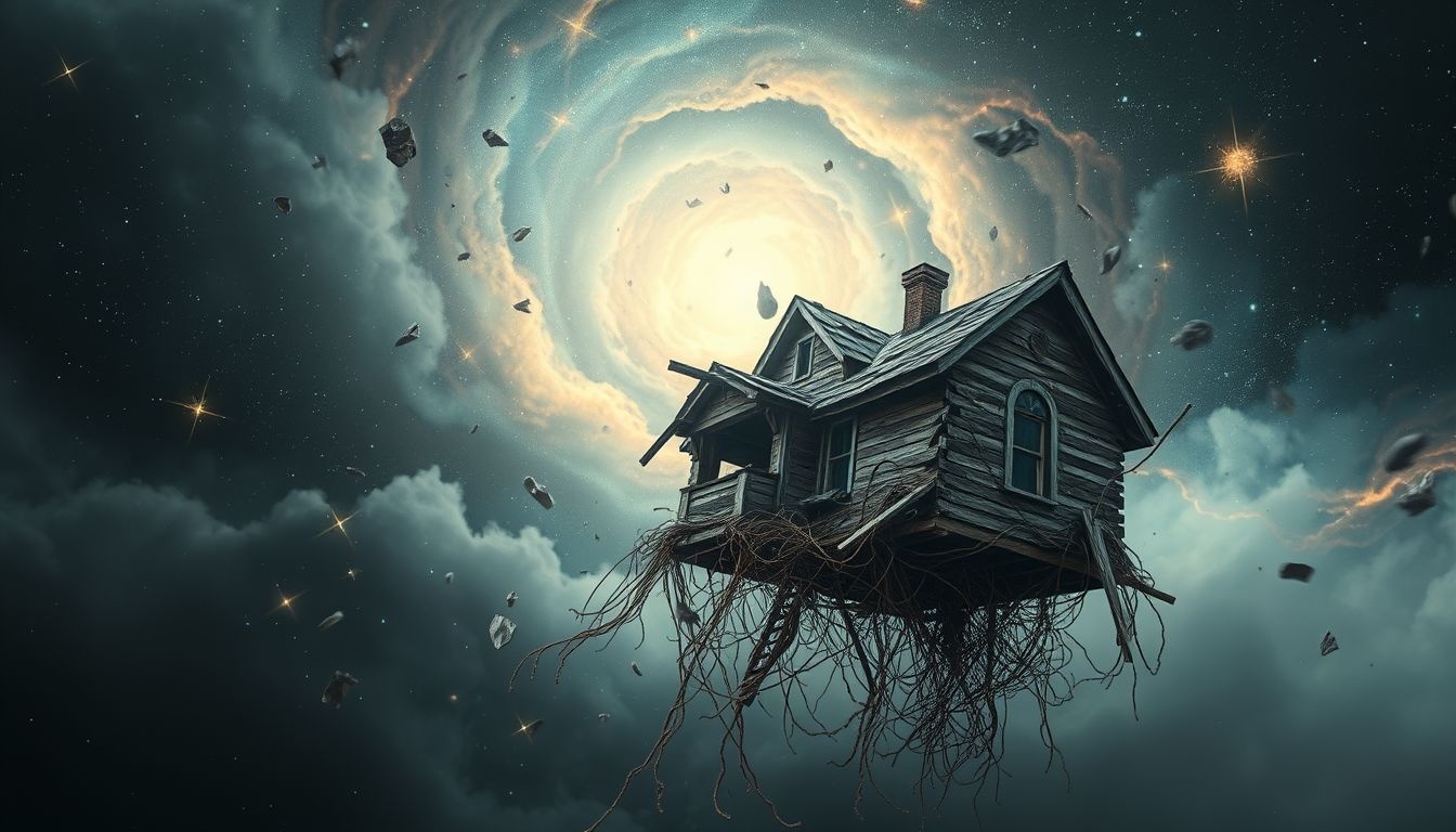 Rêver d’une maison sale reflète un désordre intérieur profond.